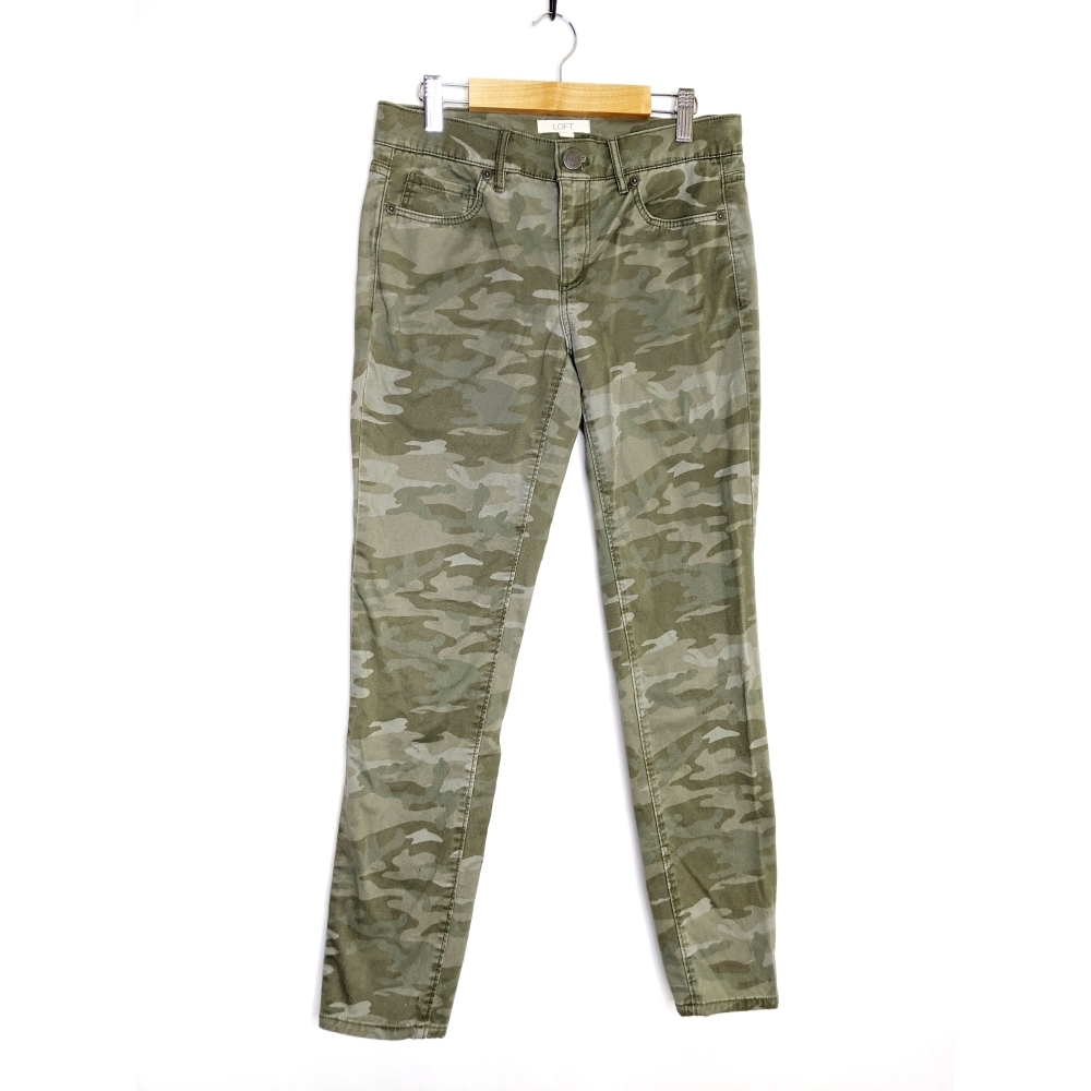Loft Camo Skinny Pants Size 0